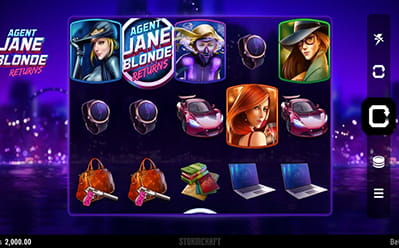 Caça-níquel Agent Jane Blond Returns