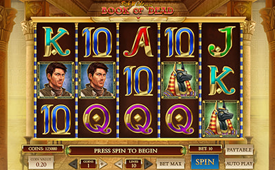 O caça-níqueis Book of Dead