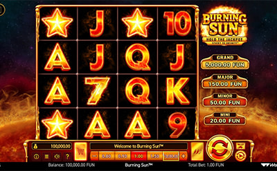 O slot Burning Sun