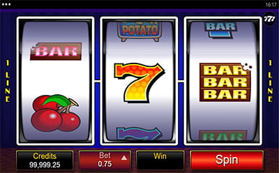 Couch Potato Caça-Níquel Mobile