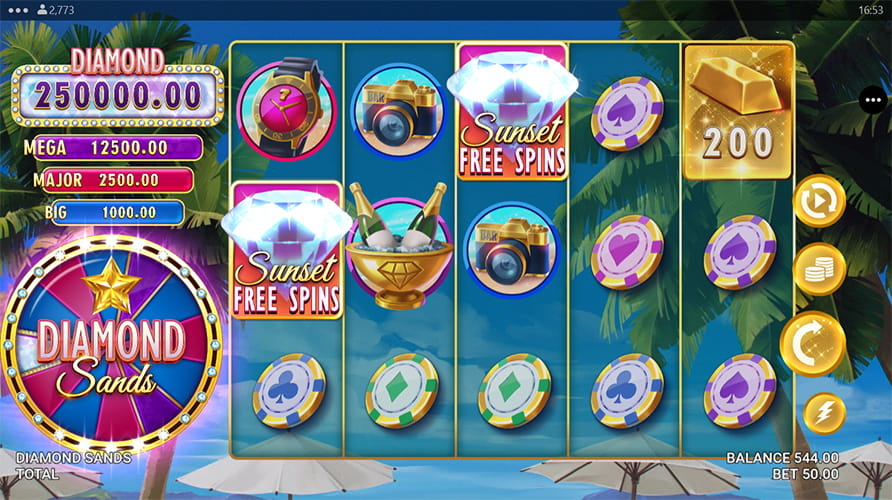 Jogar Diamond Sands online grátis