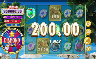 Diamond Sands Caça-Níquel Jogo Bônus