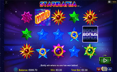 Starmania Caça-Níquel Mobile