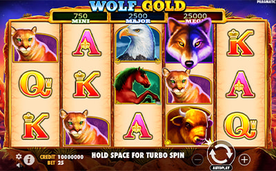 O slot Wolf Gold